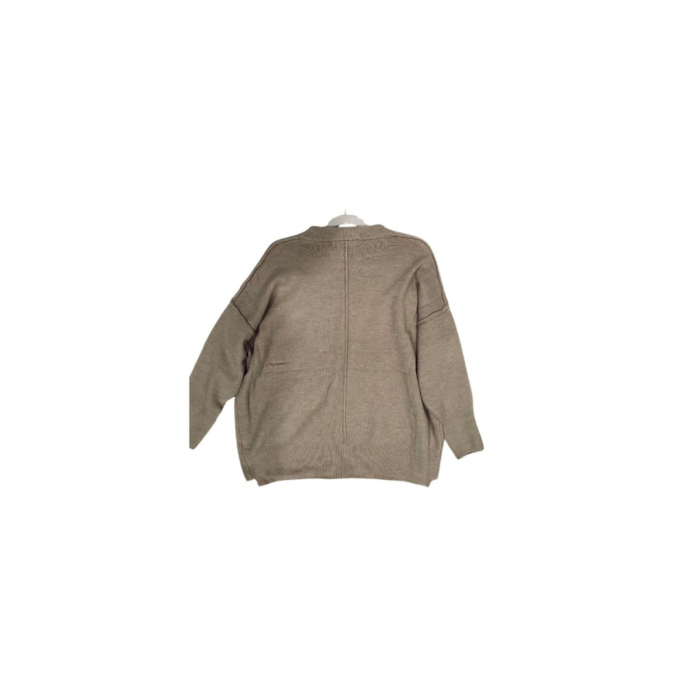 Zenana Oversized Sweater with Pocket and Exposed Seams - Various (NWT) - Picture 5 of 7